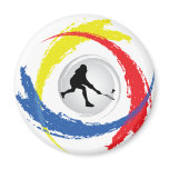 Badminton Tricolor Emblem