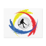 Badminton Tricolor Emblem