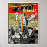 BADROBOT 3D B-Movie Poster