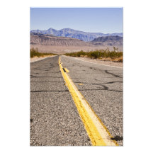 Badwater Road Death Valley Photographic Print