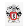 Baeza Family Crest Post Cards