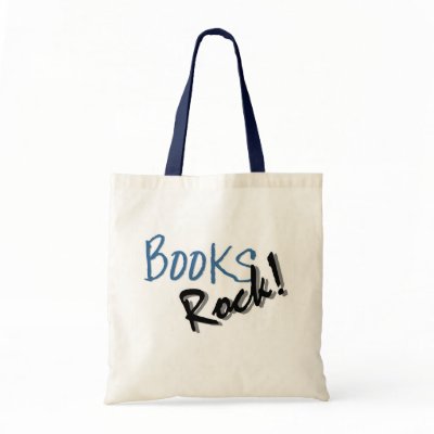 Bag - Books Rock by PawsitiveDesigns