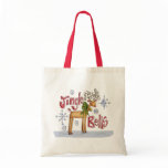 Bag For Life Toat Bag - Jingle Bells Reindeer
