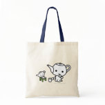 Bag - GreenTea with a stuffed GreenTea
