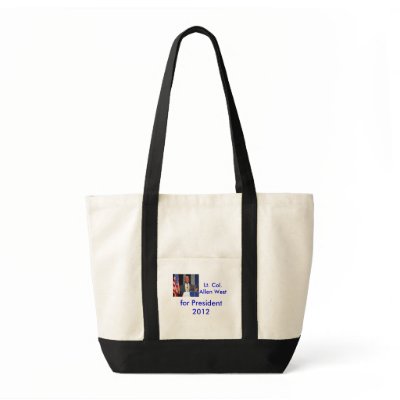 Bag, Lt. Col. Allen West for President 2012 by AllenWest2012