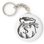 Bag of Money Keychains