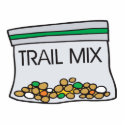 bag of trail mix photo sculptures