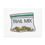 bag of trail mix postcards