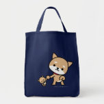 Bag - Puppy with a stuffed puppy