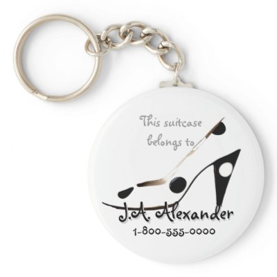 Bag Tags for Women Who Love Shoes by Rebecca_Reeder