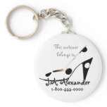 Bag Tags for Women Who Love Shoes keychains