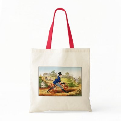 Bag:  The Hobby Horse:  Bicycle Prototype by VintageCabaret