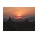 Bagan Sunset Postcard