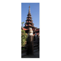 Bagaya Kyaung Bookmark Business Card Templates