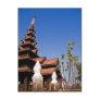 Bagaya Kyaung Monastery Postcard