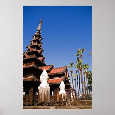Bagaya Kyaung • Poster by SabineSt