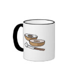 bagel and cream cheese mugs