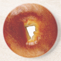 Bagel Drink Coasters