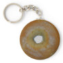 Bagel keychain