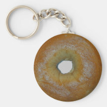 Bagel keychain