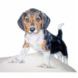 Bagel the Beagle Sculpture Photo Cut Out