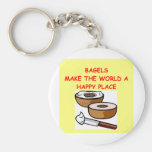 bagels keychains