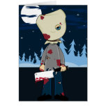 Baghead Serial Killer Greeting Card