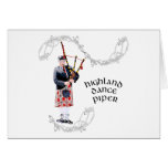 Bagpipe Player in Red Kilt cards