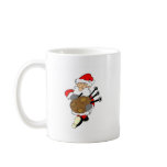 Bagpipe Santa Coffee Mug