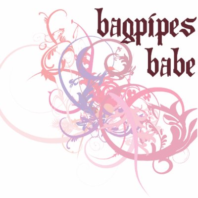 Bagpipes Babe Photo Sculpture by busybees
