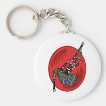 Bagpipes Keychain