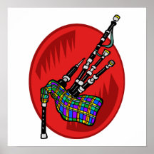 Bagpipes Print
