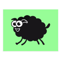 Bah Bah Black Sheep Postcards