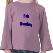 Bah Humbug (blue) Tee Shirts