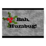 Bah, Humbug! Card
