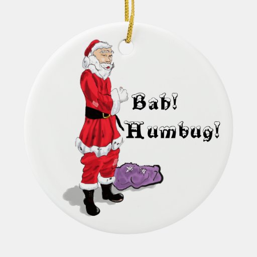 bah humbug christmas 2011 double sided ceramic round bah humbug christmas 2011 double sided ceramic round