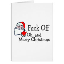 Bah Humbug Christmas Card