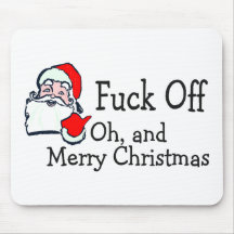 Bah Humbug Christmas Mouse Pad