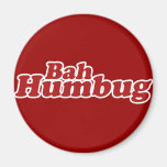 Bah Humbug Christmas Scrooge Refrigerator Magnet