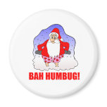 Bah Humbug Fridge Magnets