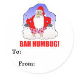 Bah Humbug Package Sticker