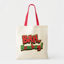 Bah Humbug Reusable Tote Bag