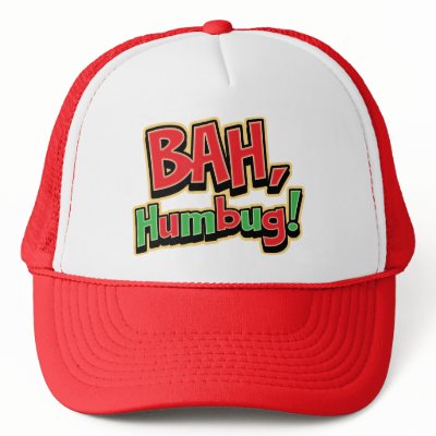 Bah Humbug Trucker Hat by koncepts