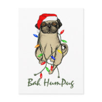 Bah HumPug Post Cards