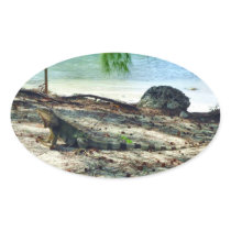 Bahama Iguana Sticker