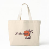 Bahama Worn Retro Tote Bag