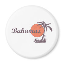 Bahama Worn Retro Magnets