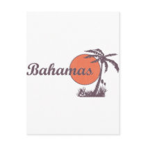 Bahama Worn Retro Postcards