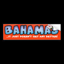 Bahamas bumper stickers