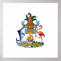 Bahamas Coat of Arms Posters